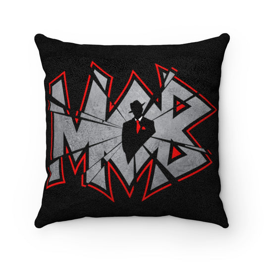 M.O.B. - GHOST TOWN Faux Suede Square Pillow